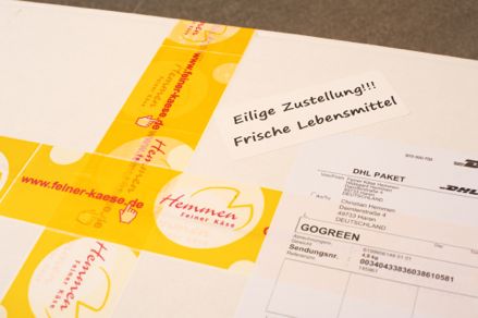 Kühlverpackung für Versand von Käse - Schritt 10 Kühlverpackung für Versand von Käse - Schritt 10